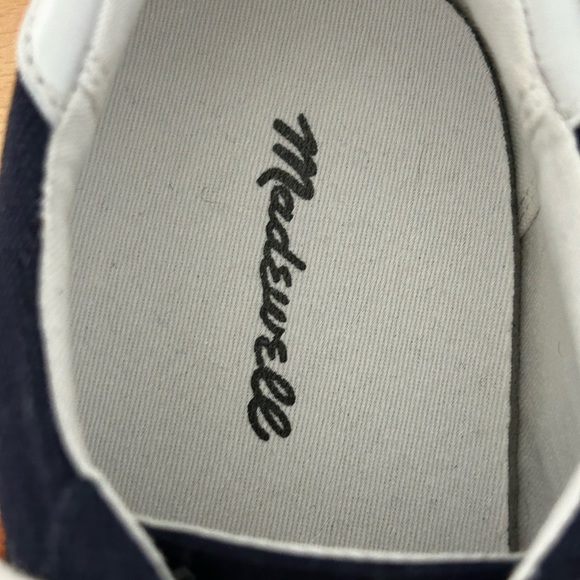 Madewell Rainbow Stripe Canvas Lace Up Trainers - Picture 10 of 10